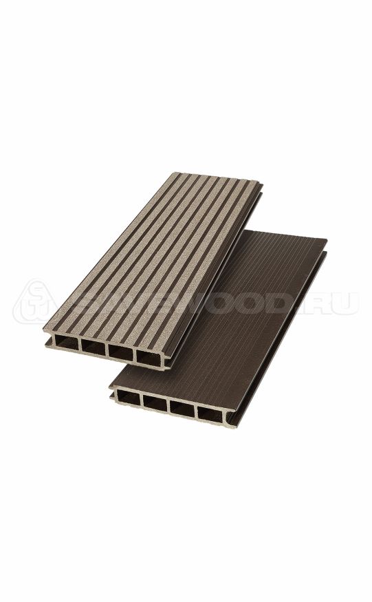 Террасная доска ДПК SaveWood, SW Ulmus, Темно-коричневый купить в Уфе