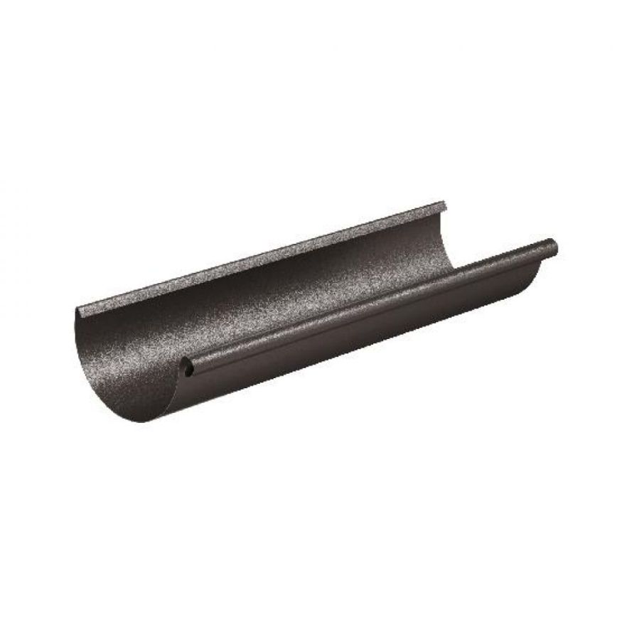 Водосточный желоб Aquasystem RR 32, тёмно-коричневый матовый, 3.00 м, 150/100 купить в Уфе