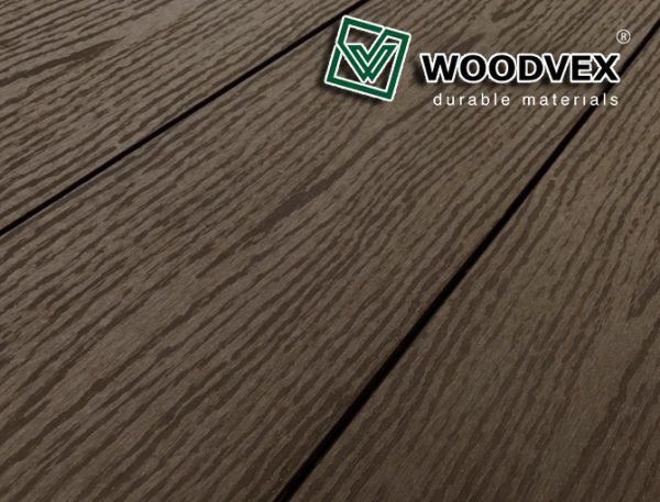 Террасная доска из ДПК WOODVEX Select в цвете Венге купить в Уфе